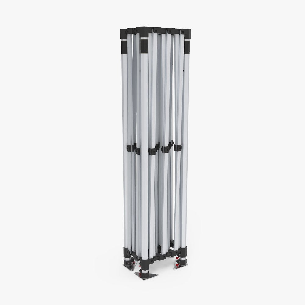 Folded aluminum hex frame