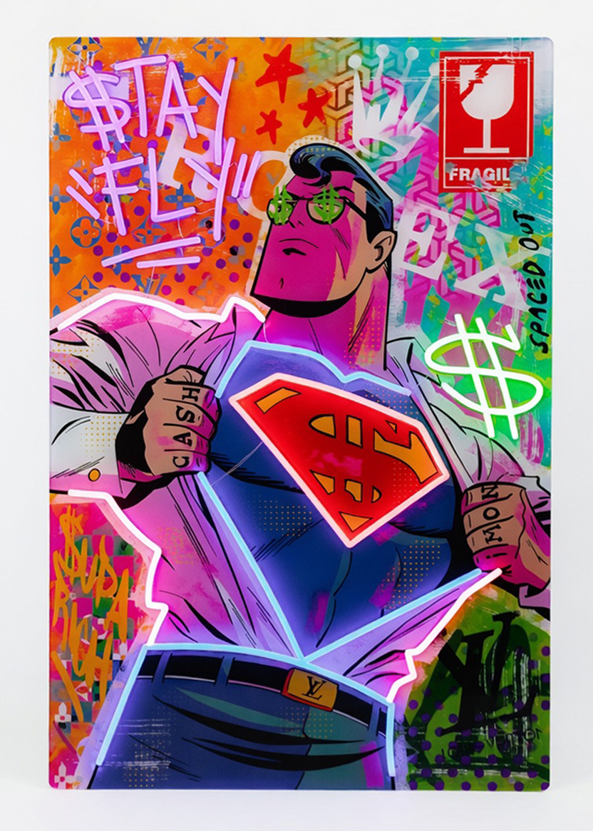 Neon Superman