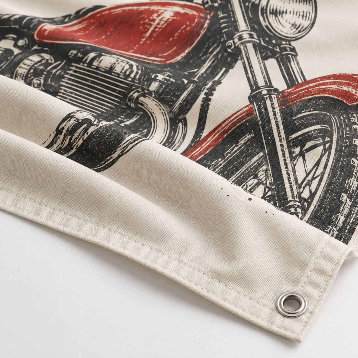 Wrinkle-resistant fabric — Finish & edge detail