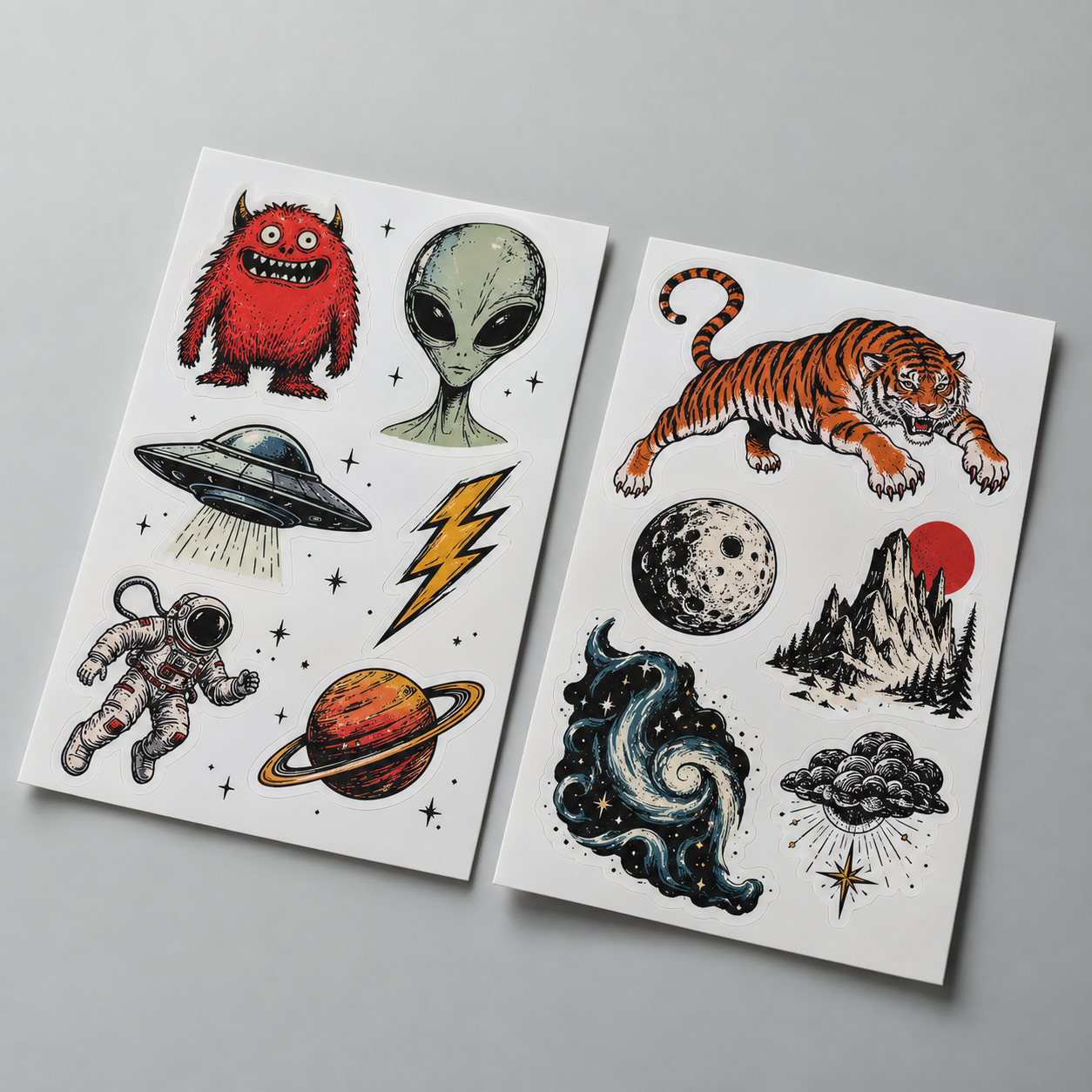 Original artwork · material example